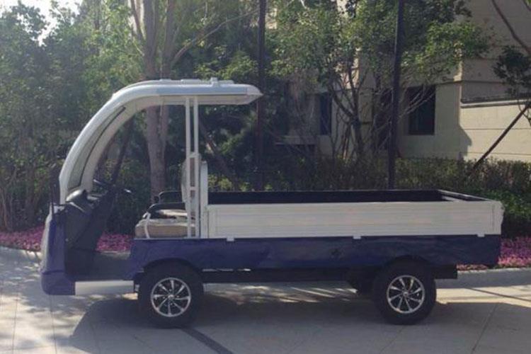 接納效率高直流牽引電動機，牽引力大，步碾兒速度行走，能蒙受沉重的物料搬運