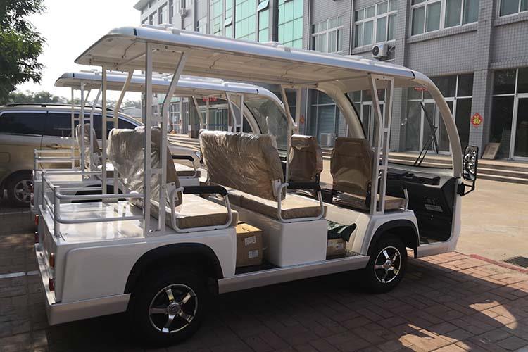 電動(dòng)車(chē)輕巧靈活，在道路狹窄的道路上可以輕松隨時(shí)起動(dòng)