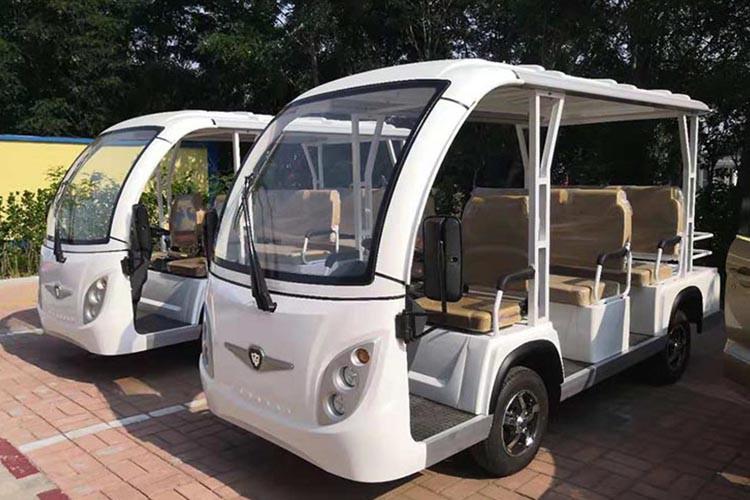 濰坊央城八座電動(dòng)觀光車