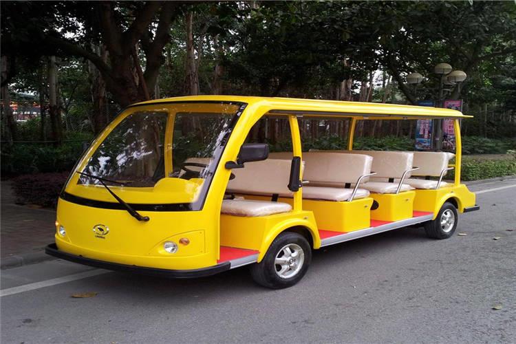 山東電動觀光車是普通消防車的瘦身版