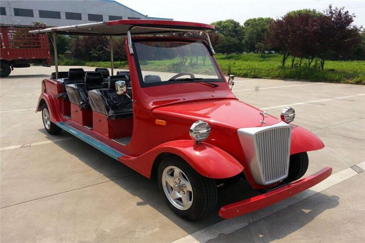 山東電動(dòng)老爺車配前照明大燈、轉(zhuǎn)向燈、剎車燈、倒車燈、倒車警示器、喇叭，倒后鏡，DC-DC轉(zhuǎn)換器