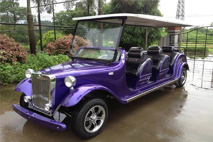 山東電動(dòng)老爺車在日積月累的使用中，車輪胎老化，胎壓變高，這樣電瓶觀光車輪胎在高速滾動(dòng)，負(fù)重過(guò)大