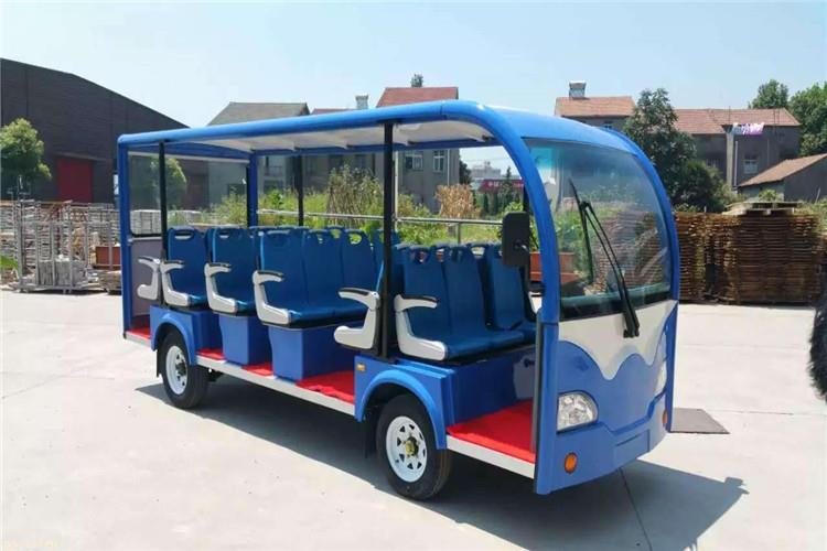 檢查斷電剎把，看山東電動(dòng)觀光車剎車燈是否點(diǎn)亮，如點(diǎn)亮說明剎把回位不良或剎把壞